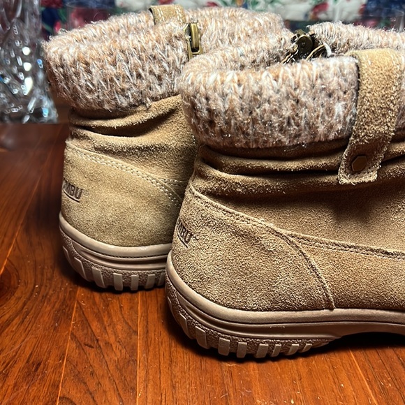 KHOMBU Womens Leather Winter Boots Size 8M. - Picture 7 of 12